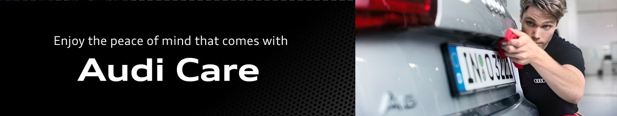 AUDI care banner